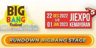 Perayaan Akhir Tahun Bigbang Festival di Jakarta Desember 2022