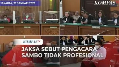Skak Mat! JPU Permalukan Penasihat Hukum Ferdy Sambo di Persidangan: Benar-benar Tidak Professional