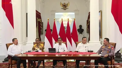 Kata Presiden Jokowi dan Kapolri Soal Insiden Pesawat Susi Air yang Diduga Dibakar KKB di Bandara Paro Papua