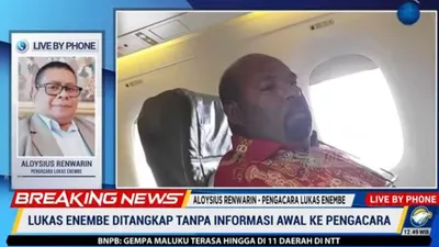 Sang Pengacara Minta Agar Lukas Enembe Ditangkap Secara Bermartabat: Seperti Diculik!