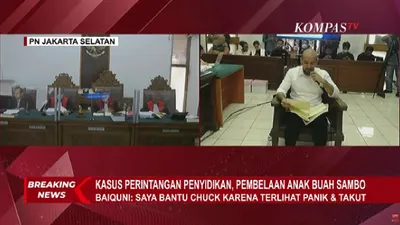 Baiquni Wibowo bantah dirinya kenal pribadi dengan Ferdy Sambo, jawab soal isu ada pihak yang meiliki utang budi pada atasannya.