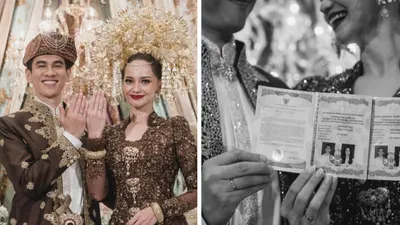 Enzy Storia mengabarkan jika pria yang telah menikahi dirinya adalah Maulana Kasetra atau lebih akrab disapa Molen Kasetra.