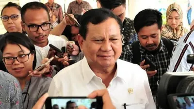 Menteri Pertahanan Prabowo Subianto 