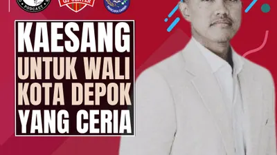 Poster Kaesang Pangarep untuk Wali Kota Depok