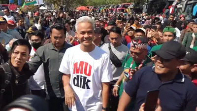 Elektabilitas naik usai Ganjar Pranowo dituding sebagai penyebab FIFA kemudian memutuskan pembatalan Indonesia jadi tuan rumah.