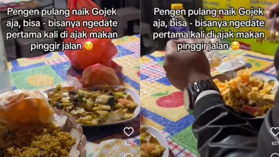 Viral Cerita Wanita Diajak First Date Makanan Pinggir Jalan