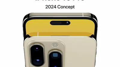Konsep desain iPhone 16 Pro 2024.
