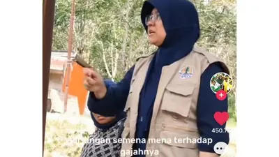 Viral Video Kementerian LHK Semprot Balik Warga yang Terganggu oleh Gajah: Kalau Soal Satwa Saya Tegas Pak! 