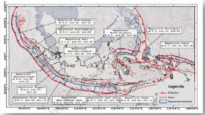 Perlu Waspada! Ada 13 Titik Gempa Megathrust dan 295 Sesar Aktif Tersebar di Indonesia, Berikut Wilayahnya