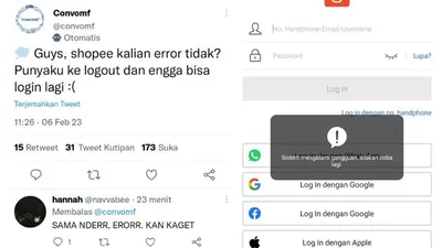 Heboh! Warganet Keluhkan Shopee Error Hari ini, Kenapa?