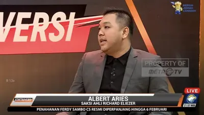 Beda Pandangan, Begini Debat Albert Aries dengan Seniornya Untuk Bela Bharada E, Warganet: Sangat Santun