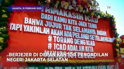 Karangan Bunga Hiasi Sidang Vonis Richard Eliezer, Ada Pesan Menyentuh: Dari Kamu, Kita Jadi Tahu Bahwa.....