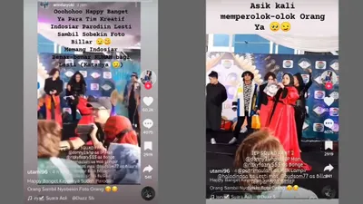 Heboh! Foto Rizky Billar Disobek Kru TV dalam Acara HUT Indosiar, Diduga karena Hal Ini