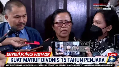 Kuat Maruf Divonis 15 Tahun, Ibunda Yosua Mengaku Lega: Terima Kasih Hakim