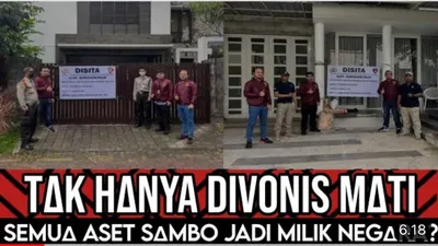 CEK FAKTA: Akhir Riwayat Sambo, Divonis Hukuman Mati dan Semua Asetnya Menjadi Milik Negara, Benarkah?