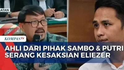 Berniat Serang Kesaksian Eliezer, Ferdy Sambo-Putri Candrawathi Hadirkan Ahli Pidana Bahas Perintah 'Hajar'