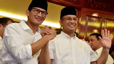 Anies Baswedan dan Sandiaga Uno