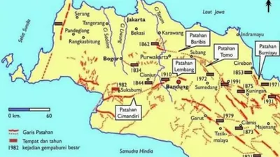 7 Sesar Aktif di Pulau Jawa Berpotensi Sebabkan Gempa Bumi, Salah Satunya Diprediksi Akibatkan Bencana Besar