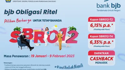 bank bjb Kembali Tawarkan SBR 012, Ada Dua Pilihan Investasi Menarik