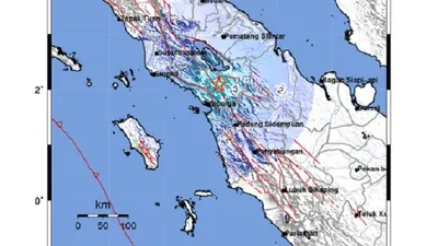 Gempa Hari Ini Guncang Tapanuli Utara Sumut