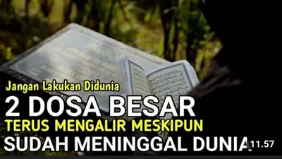 Nauzubillah! 2 Dosa Besar Ini Akan Terus Mengalir Meski Telah Meninggal Dunia, Segera Tinggalkan, Apa Itu?
