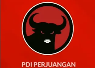 Ilustrasi logo PDIP yang bakal bertarung pada Pilpres 2024
