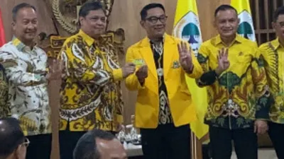 Ridwan Kamil resmi jadi Kader Golkar dan langsung mendapat jabatan mentereng