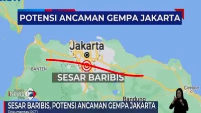 Bahaya! Bagian Sesar Baribis yang Masih Terkunci Jadikan Jakarta Rentan Gempa di Masa Depan