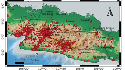 7 Sesar Aktif Berhasil Teridentifikasi di Sekeliling Cianjur, BMKG Duga Masih Ada Patahan Lain Belum Dikenal