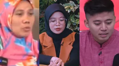 Dari kiri, potret Rihana Ana, Norma Risma, dan Rozy Zay