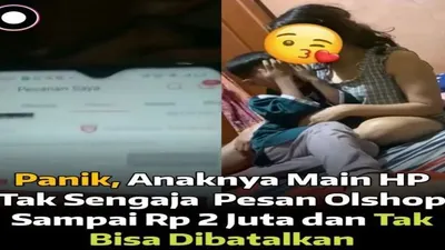Viral! Terciduk Oleh Orangtuanya, Bocah Belanja Online Hingga Rp 2 Juta, Menangis Histeris Sambil Minta Maaf
