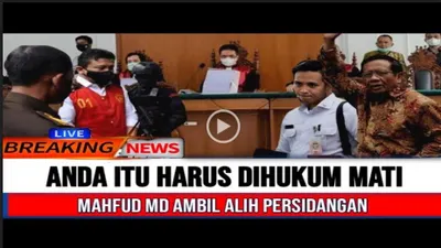Mahfud MD Ambil Alih Sidang hingga Tegaskan Ferdy Sambo Mendapat Hukuman Mati, Benarkah?