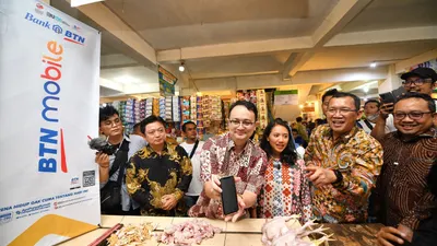 BTN Dorong Digitalisasi Pasar Tradisional Bandung Barat