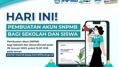 Telah Dibuka! Simak Jadwal dan Cara Pendaftaran Akun SNPMB, SNBP, dan SNBT 2023: Login snpmb.bppp.kemendikbud