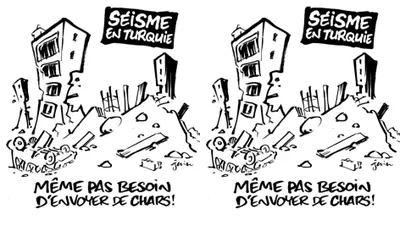 Majalah Satir Charlie Hebdo Tuai Kecaman Setelah Terbitkan Kartun Ejek Gempa Turki