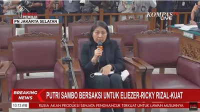 Putri Candrawathi yang menjadi saksi sidang di PN Jaksel meminta agar sidang berjalan dengan tertutup