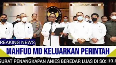 Geger! Atas Perintah Menko Polhukam Mahfud MD, Anies Baswedan Bakal Segera Ditangkap, Simak Faktanya.