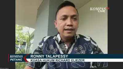 Pesan Terima Kasih Pada Amicus Curiae Richard Eliezer Diungkap Oleh Ronny Talapessy! Icad: Saya orang kecil