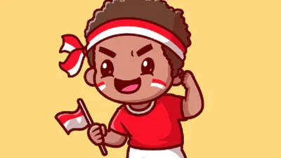 Ilustrasi undangan rapat Karang Taruna 17 Agustusan.