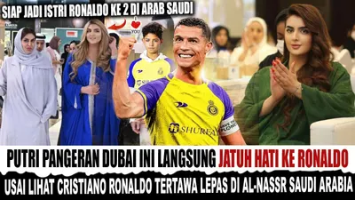 Viral Isu Putri Dubai Sheikha Mahra Jatuh Hati pada Cristiano Ronaldo dan Siap Jadi Istri Kedua? Cek Faktanya!