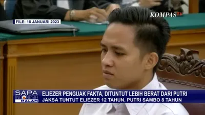 Terpopuler! Inilah yang Dikatakan Bharada E Saat Peluk Ronny Talapessy Sambil Nangis Setelah Dituntut 12 Tahun