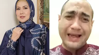 Viral 'Air Mata Buaya' Ferry Irawan Nangis Minta Maaf ke Venna Melinda: Abi Kangen Mena