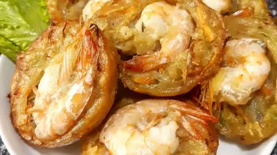 Resep Penambah Cuan di Bulan Ramadan, Bakwan Udang Gurih dan Lezat yang Cocok Untuk Menambah Penghasilan. Foto: TL IG @_amiesak