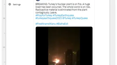 Viral! Beredar Video yang Menunjukan Pabrik Nuklir di Turki Terbakar