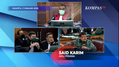 Detik-detik Debat Ahli Pidana Meringankan Ferdy Sambo dengan Jaksa, Jawaban Said Karim Justru Bikin Jaksa Ketawa