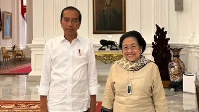 3 Jam pertemuan Megawati dengan Presiden Jokowi di Istana Merdeka Singgung Soal Pilpres 2024