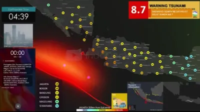 Peringatan Tsunami! 5 Daerah Ini Bersiap Mendapat Dampak Gempa Megathrust dengan Intensitas di Atas VIII MMI