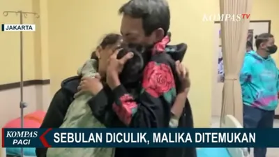 Malika Anastasya, bocah berusia 6 tahun yang dikabarkan diculik oleh pria sejak 7 Desember lalu akhirnya ditemukan.