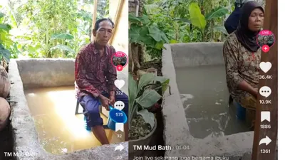 Konten mandi lumpur baru-baru ini ramai dibicarakan di tengah masyarakat yang ternyata menimbulkan bahaya bagi kesehatan.