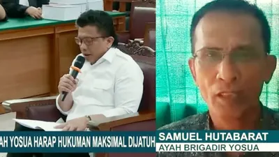 Sesal Ferdy Sambo Melalui Nota Pembelaannya, Ayah Yosua: Tak Tulus Itu hingga Hukum Mati 